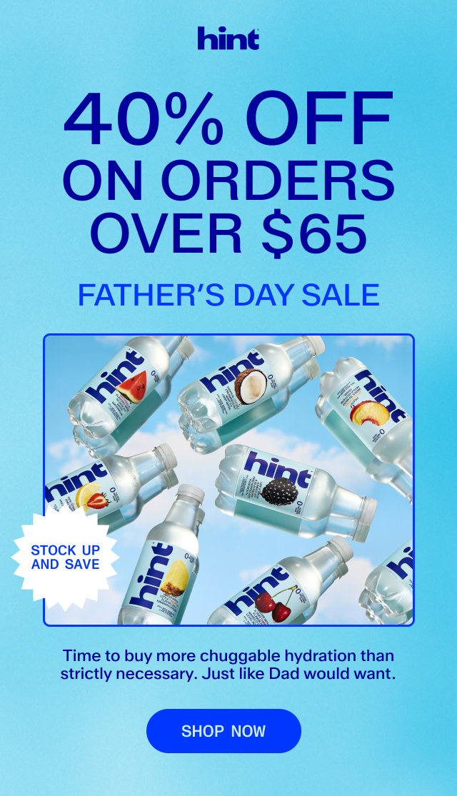 Stock up and save