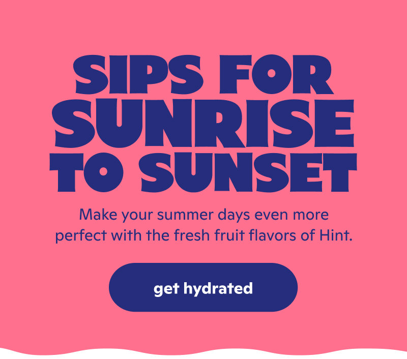 get hydrated