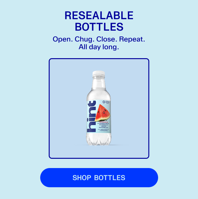 The OG - a favorite for a reason. Shop our resealable bottles.