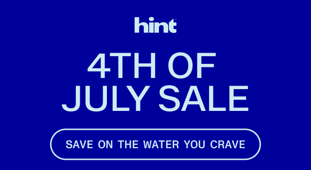 Save on the water you crave - 40% off 5+ cases