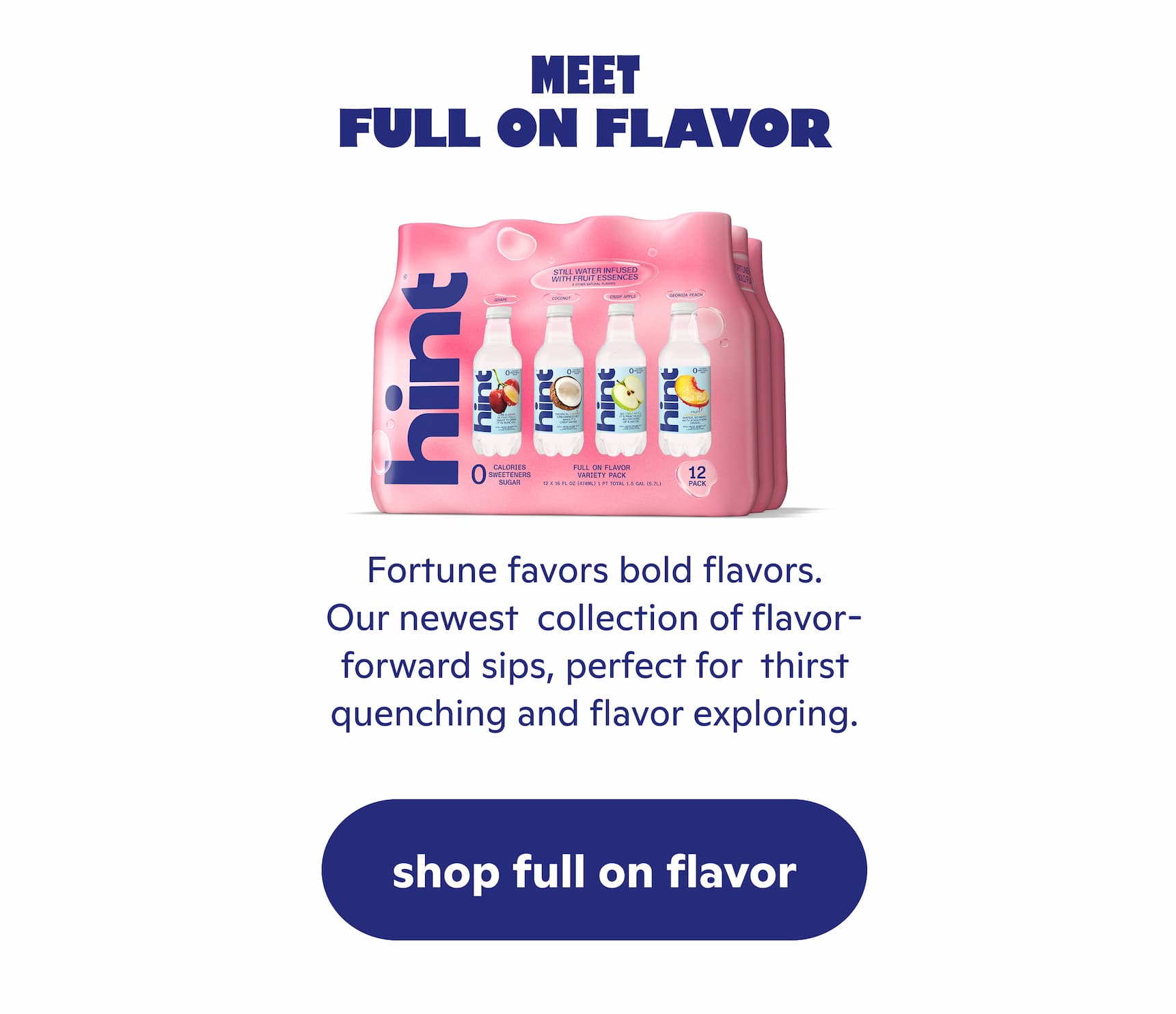 Meet Full on Flavor Meet Full on Flavor