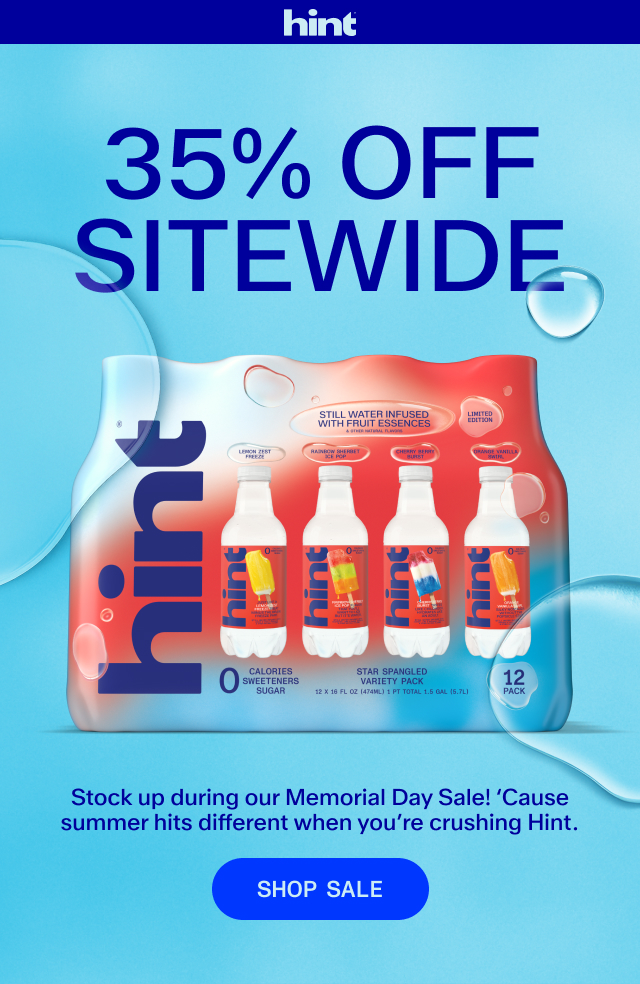 35% off sitewide