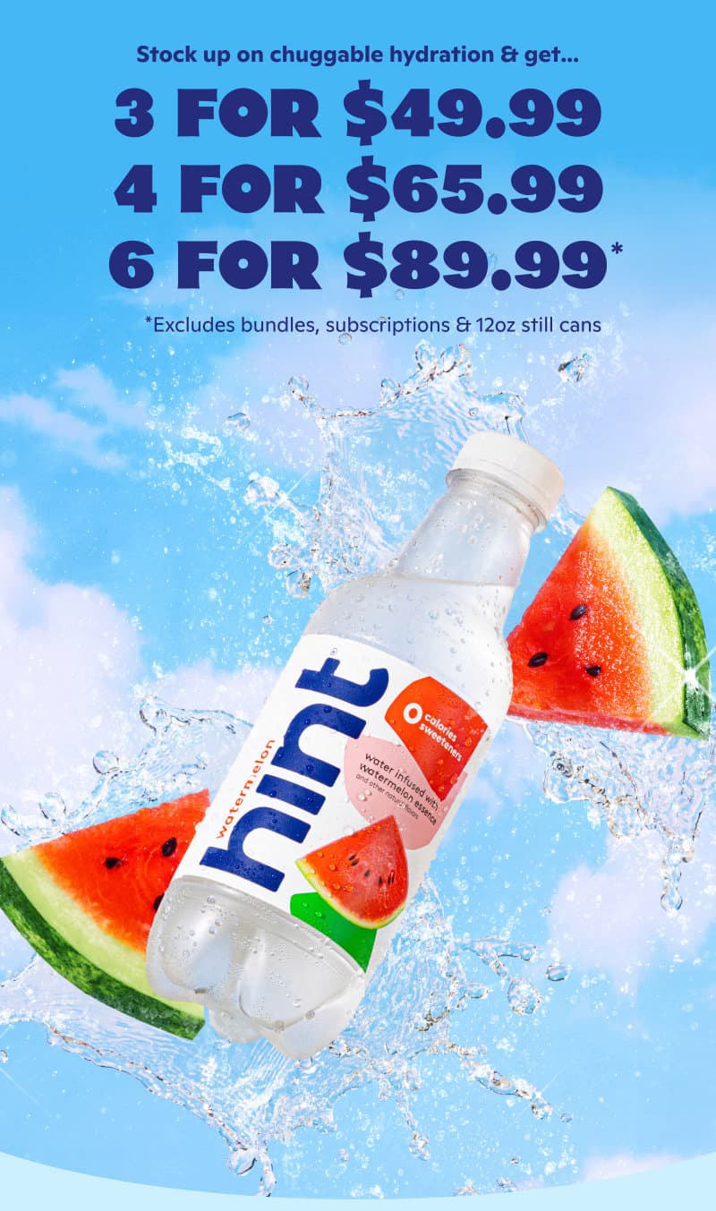 stock up on chuggable hydration