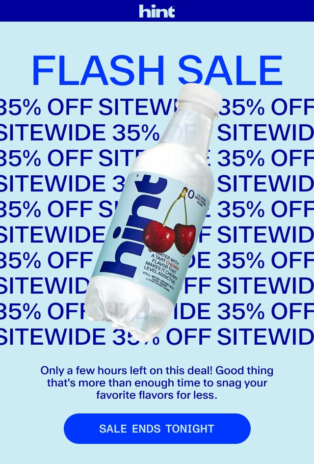 Save 35% - ENDING SOON