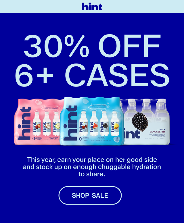 30% Off 6+ Cases
