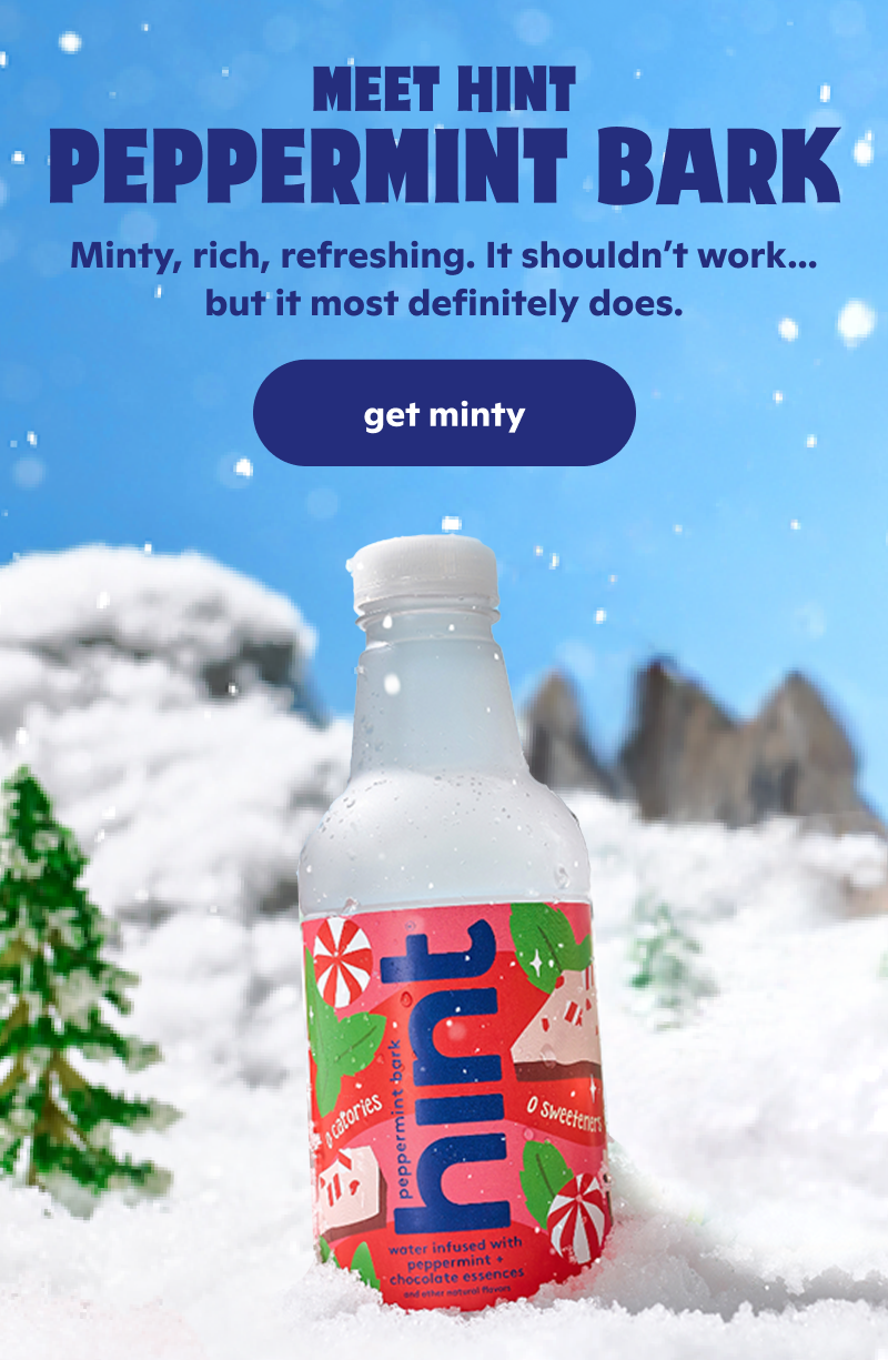 Meet Hint Peppermint Bark Meet Hint Peppermint Bark