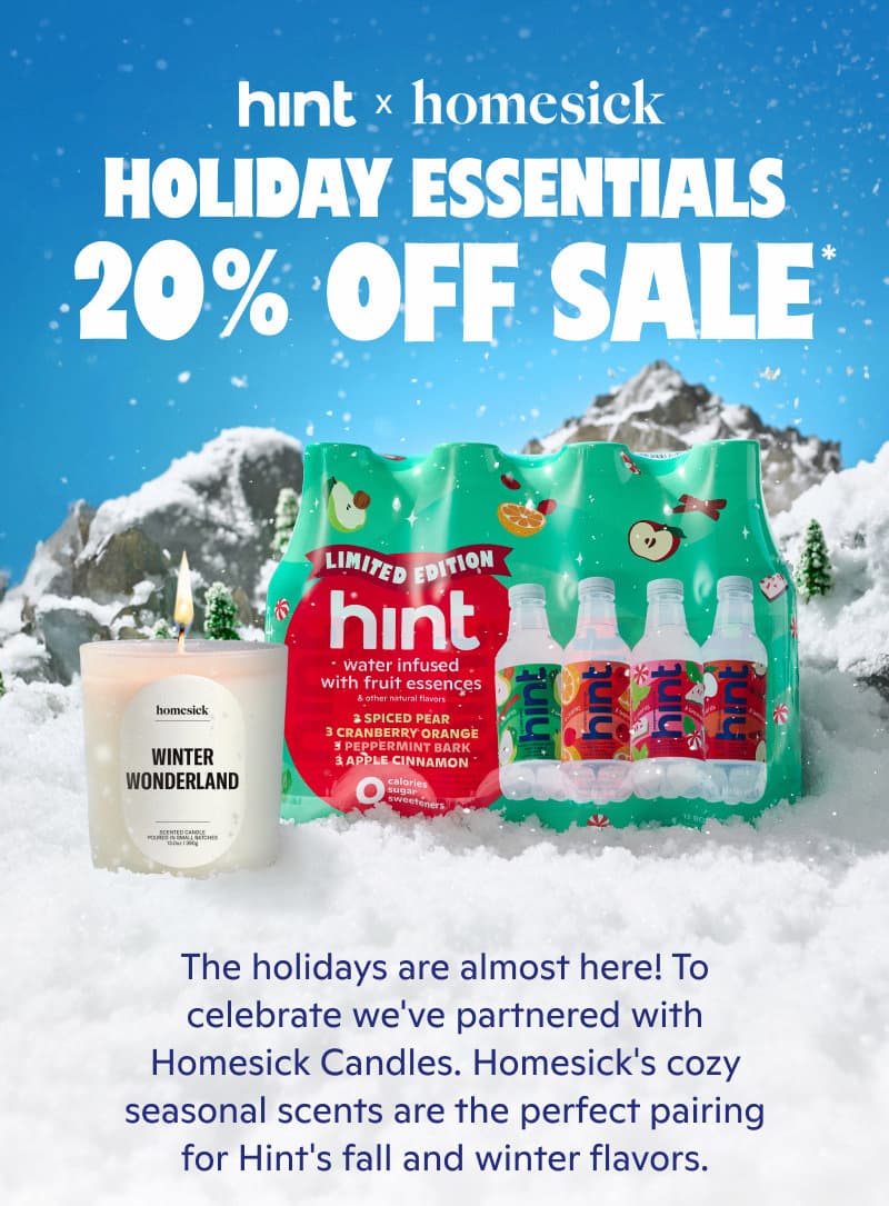 HINT X HOMESICK 20% OFF SALE HINT X HOMESICK 20% OFF SALE