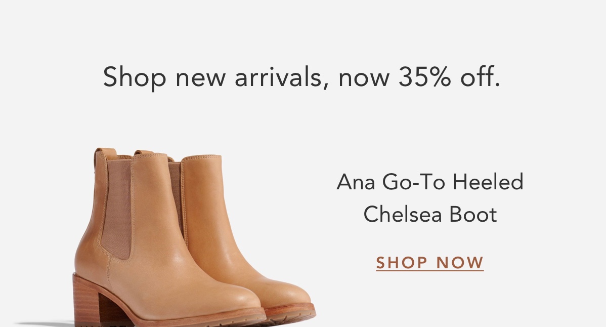 Shop Ana Go-To Heeled Chelsea Boot