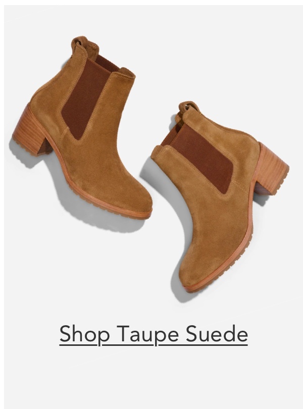 Shop Taupe Suede