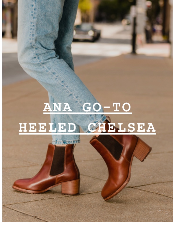 Shop Ana Go-To Heeled Chelsea Boot