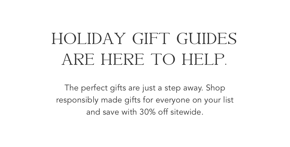 Shop Gift Guides