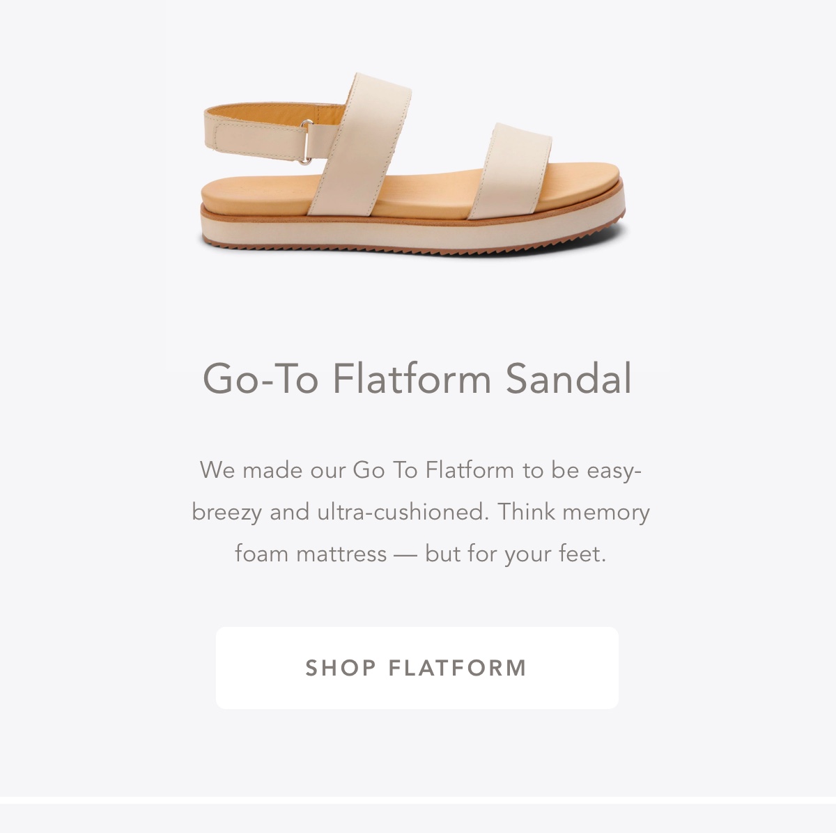 Shop Go-To Flatform