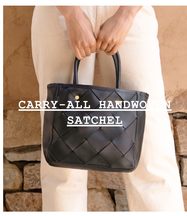 Carry-All Handwoven Satchel