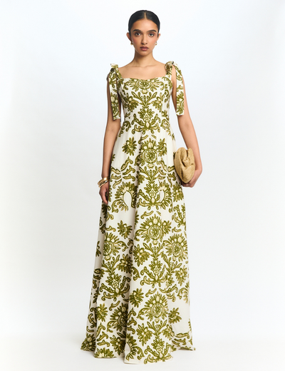 Mona Dress- Vinae Olive
