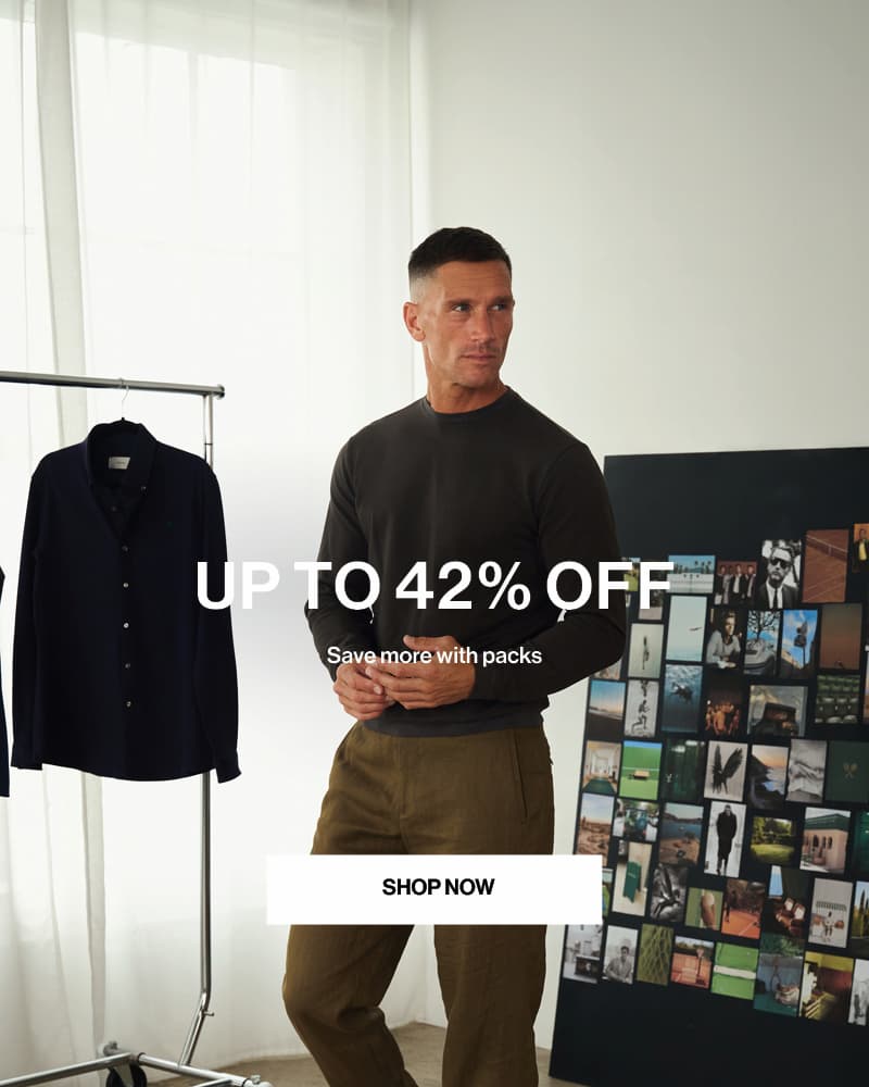 up to 42% off - save more with packs
