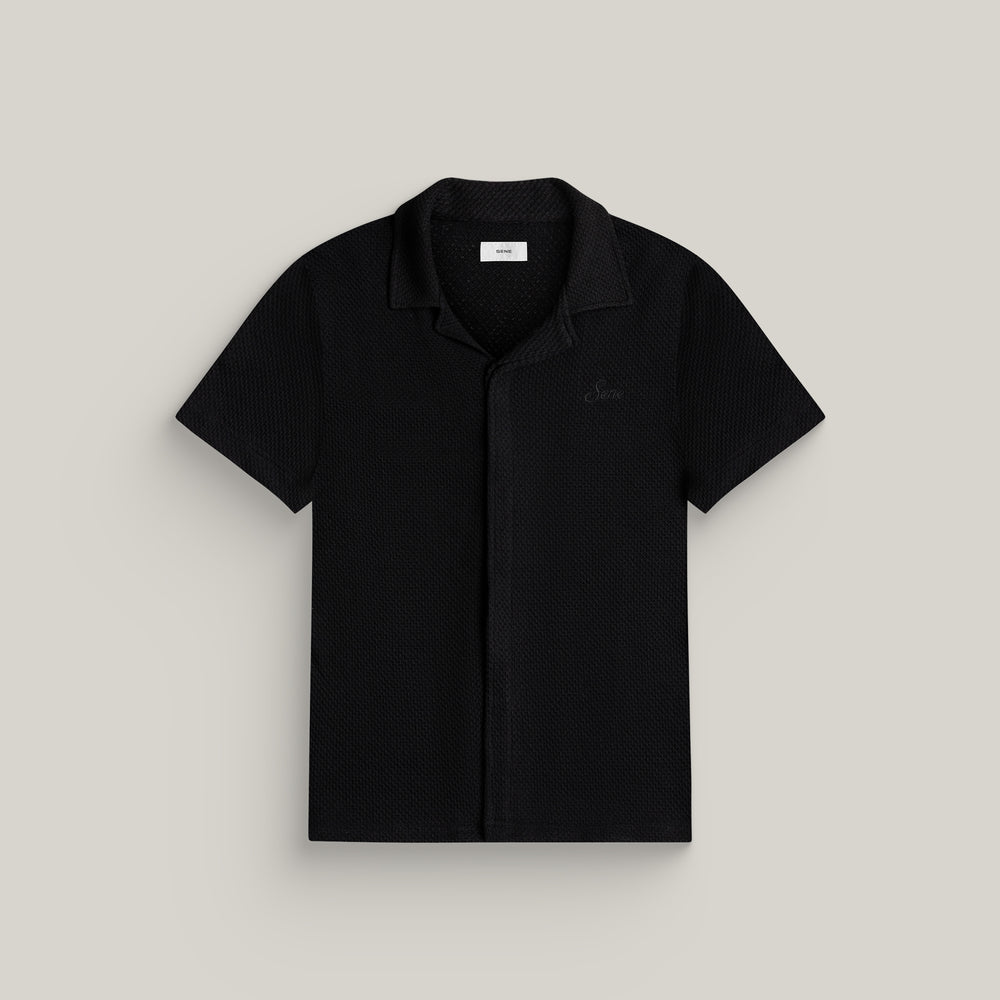 Knit Camp Shirt