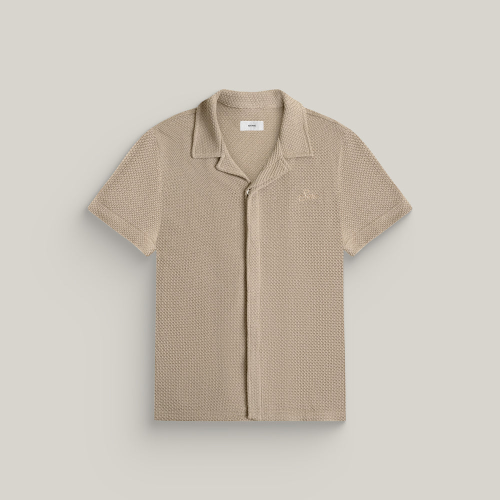 Knit Camp Shirt