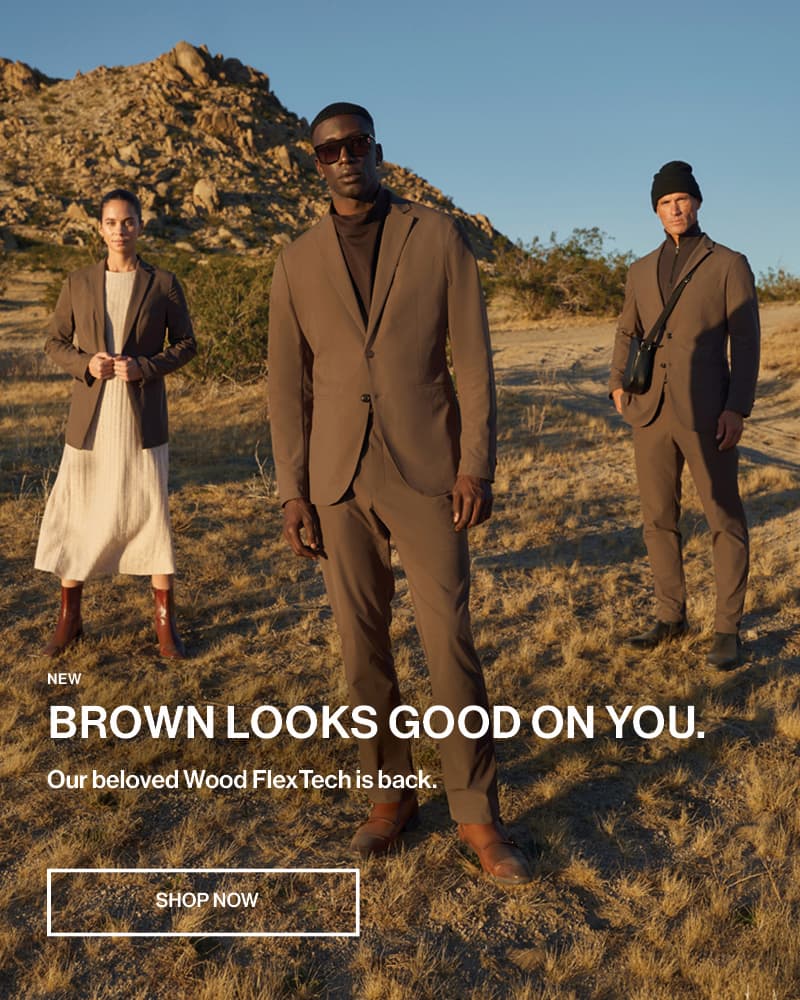 brown looks good on you