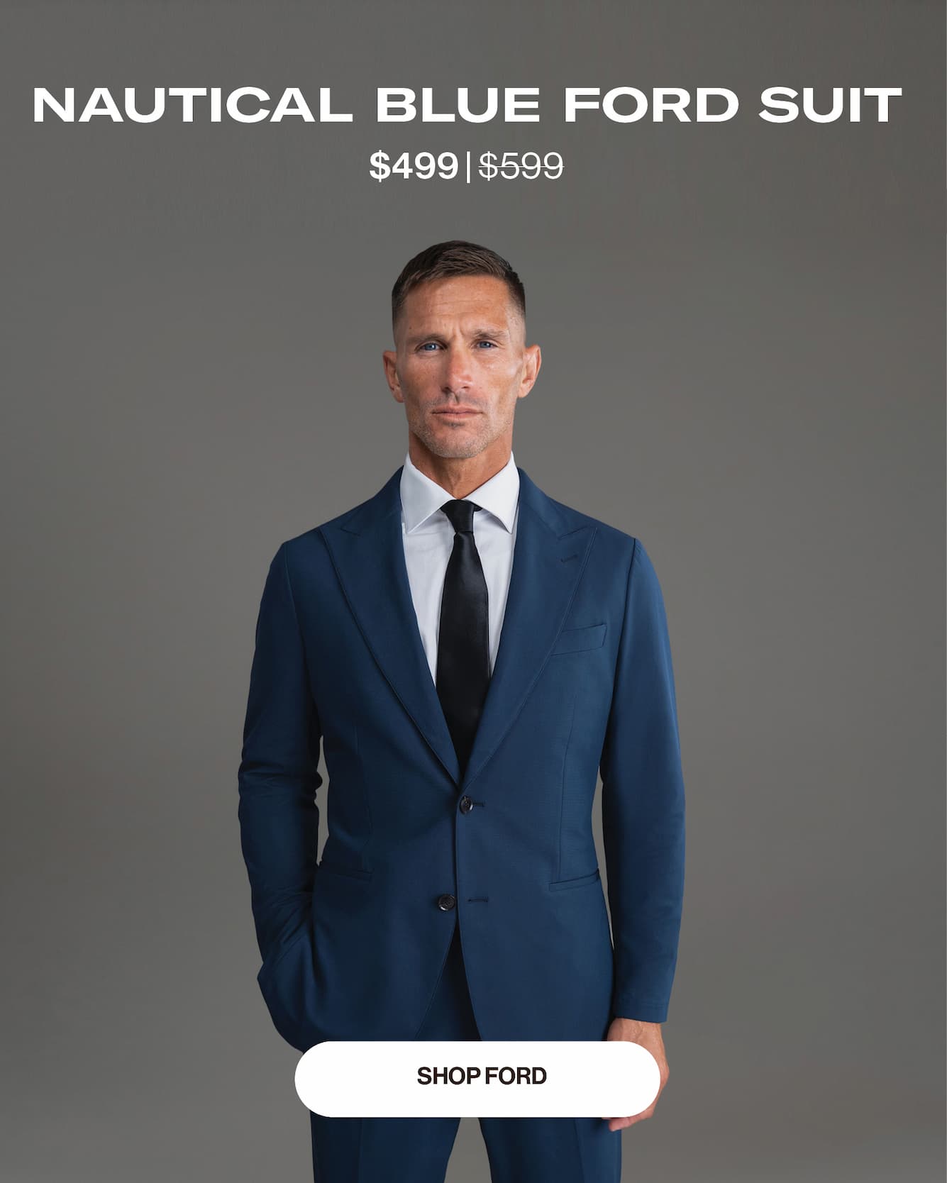 nautical blue ford suit for $499 nautical blue ford suit for $499