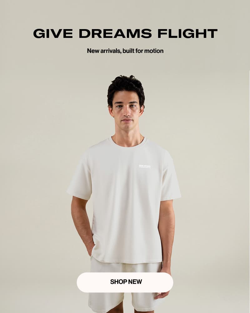 give dreams flight. new arrivals, built for motion
