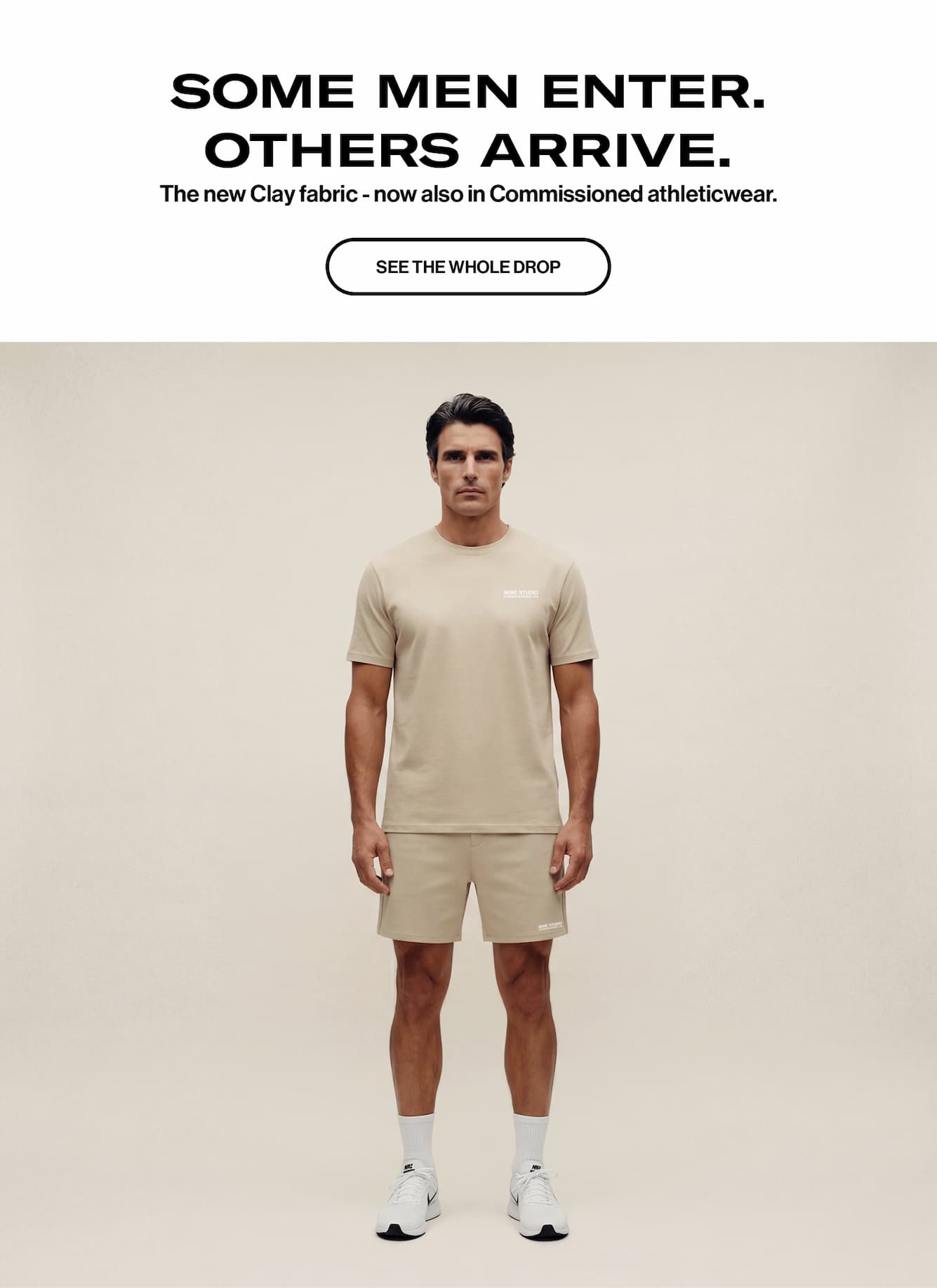 NOW ARRIVING: CLAY  Our signature Cumulus fabric in the perfect earth shade that will keep you warm and stylish. Available in custom-fit and standard size.