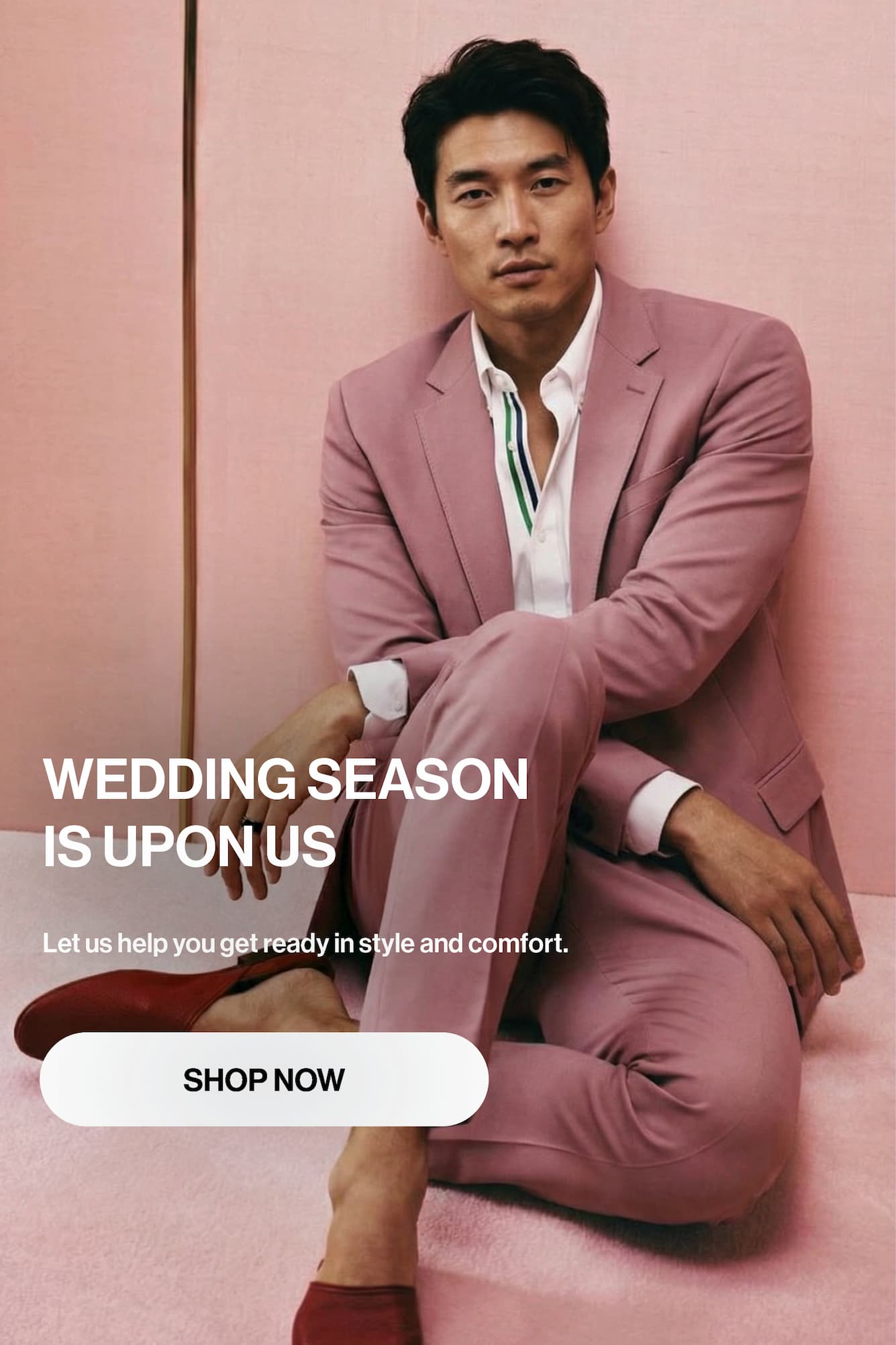 WEDDING SEASON IS UPON US   Let us help you get ready in style and comfort.