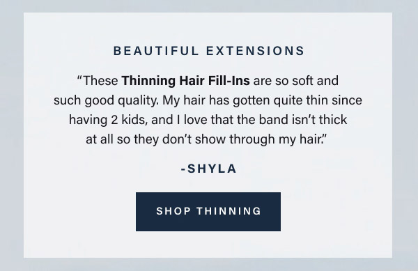 Shop thinning 
