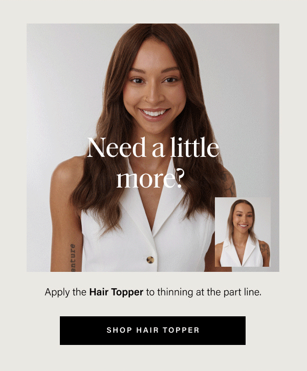 shop hair topper 