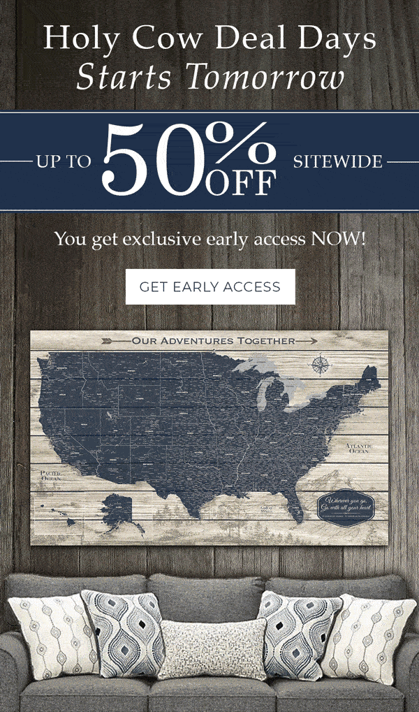 Holy Cow! Up to 50 OFF 🐄 Holy Cow Canvas