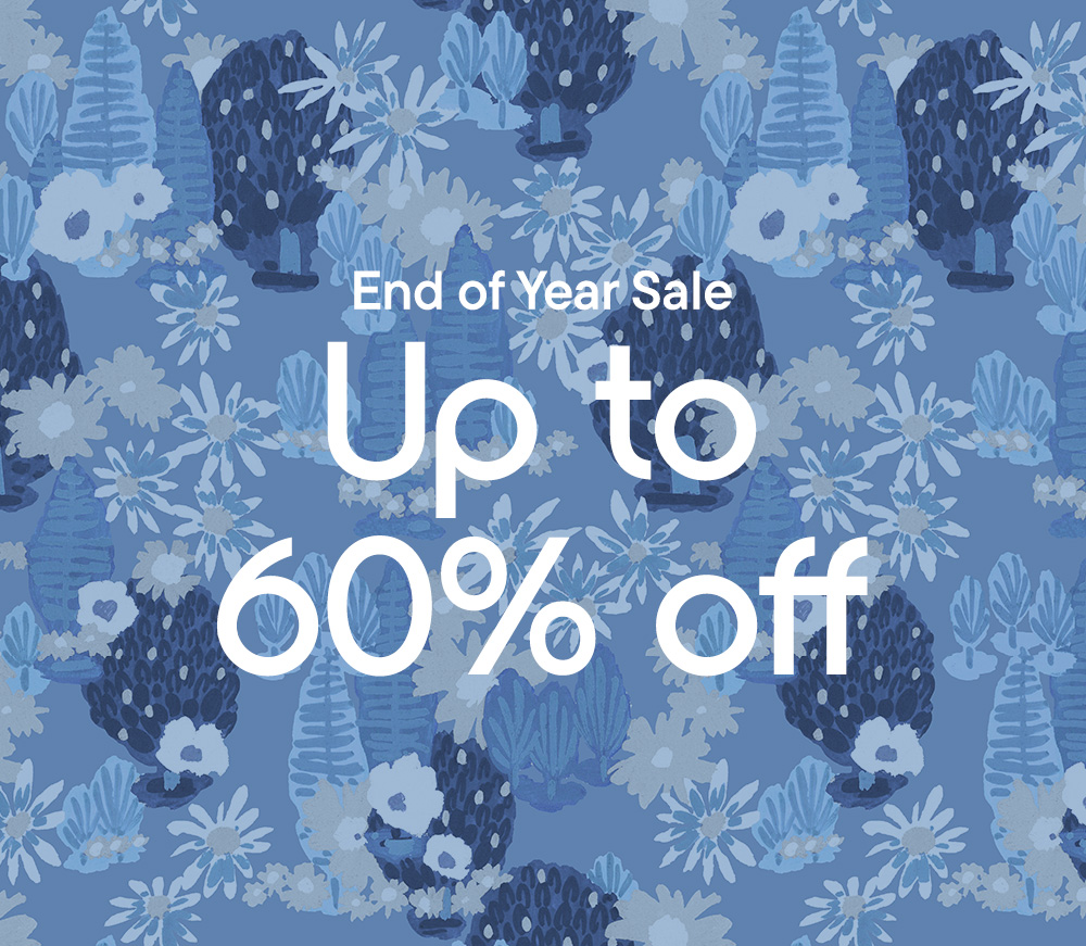 End of Year Sale Up to 60% off
