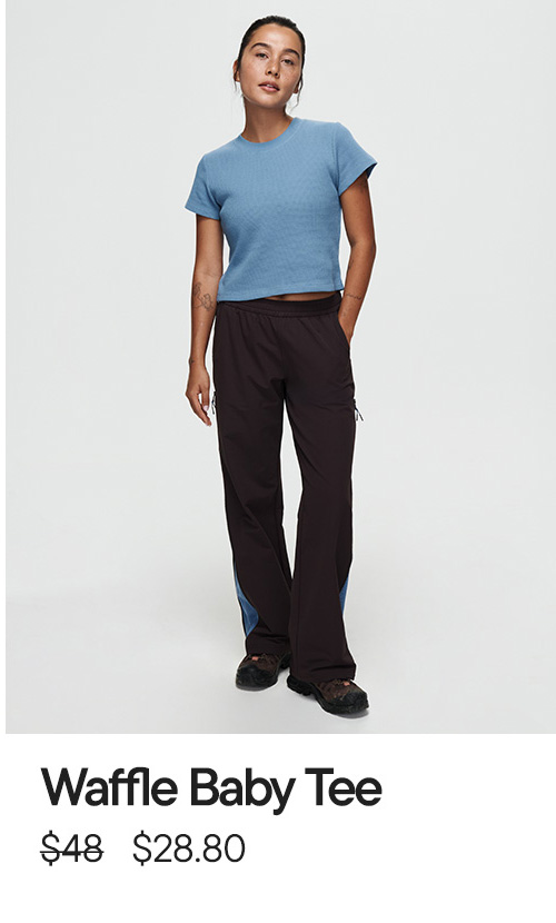Waffle Baby Tee $28.80