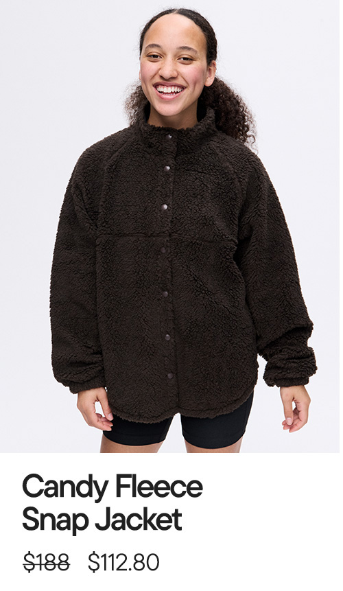 Candy Fleece Snap Jacket $112.80