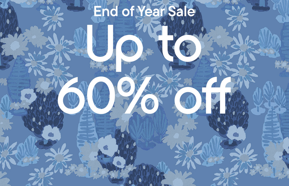 End of Year Sale Up to 60% off