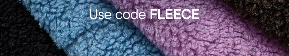 Use code FLEECE