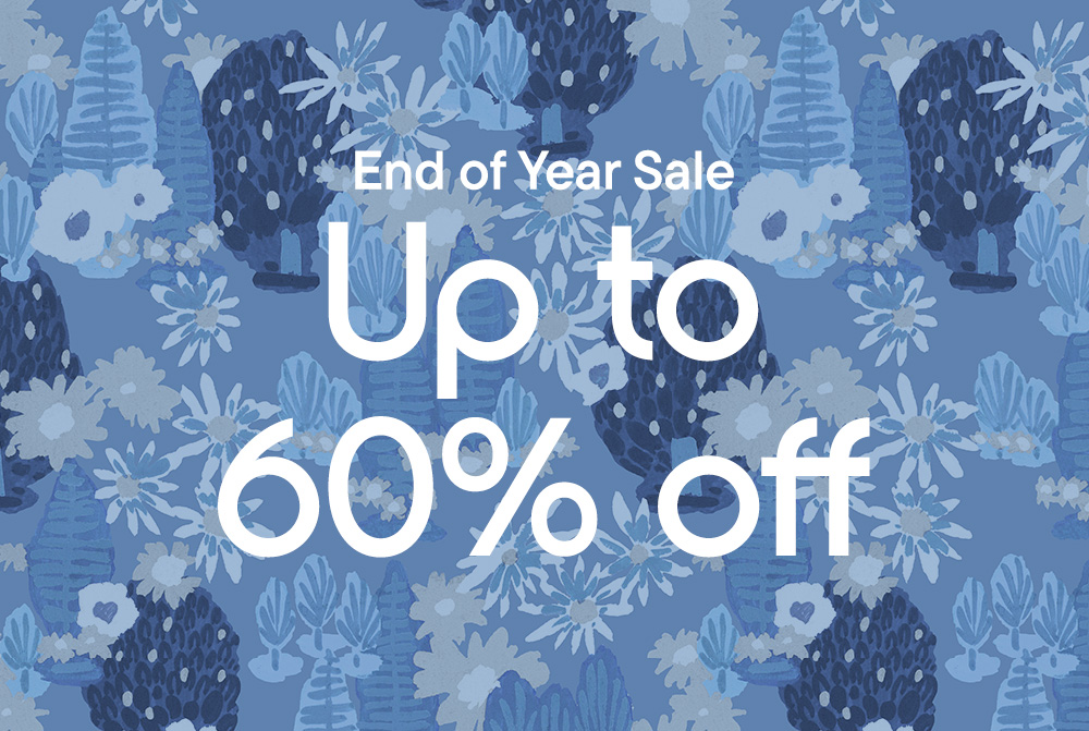 End of Year Sale Up to 60% off