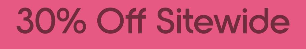 30% Off Sitewide