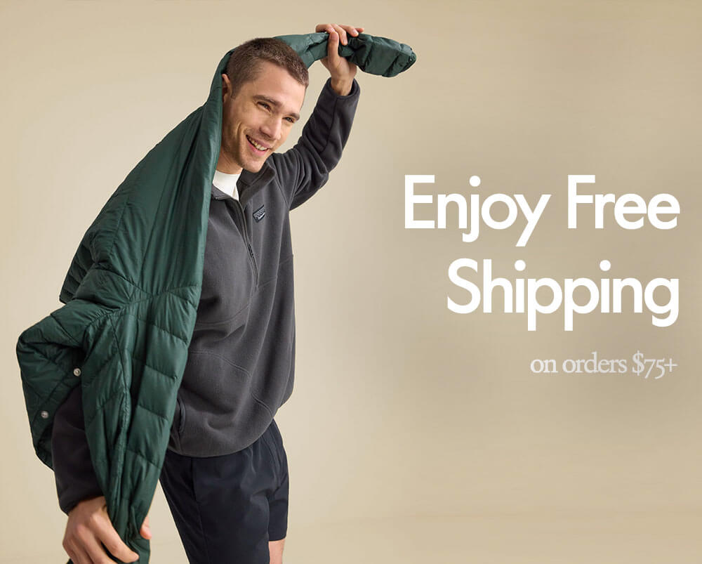 Enjoy Free Shipping on orders $75+