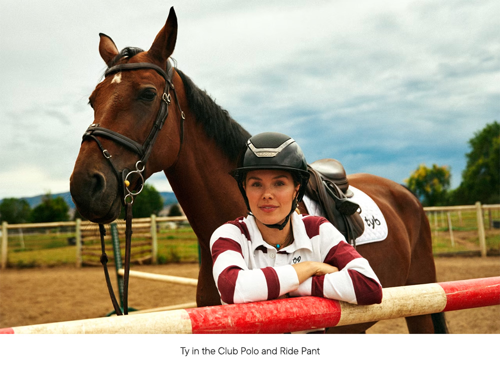 Ty in the Club Polo and Ride Pant