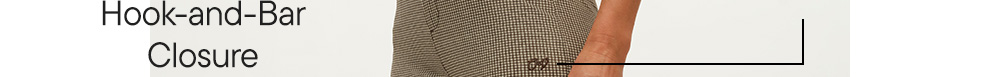 Hook-and-Bar Closure​