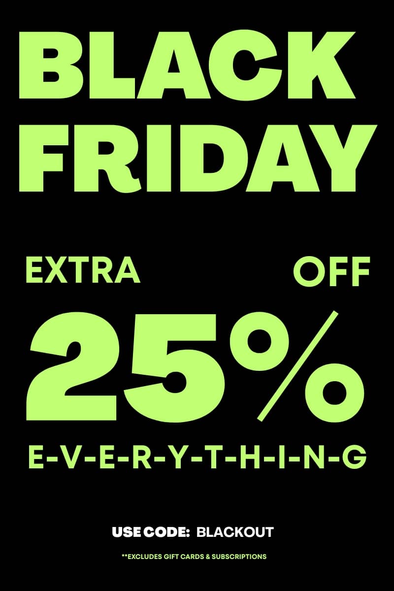 BLACK FRIDAY SALE