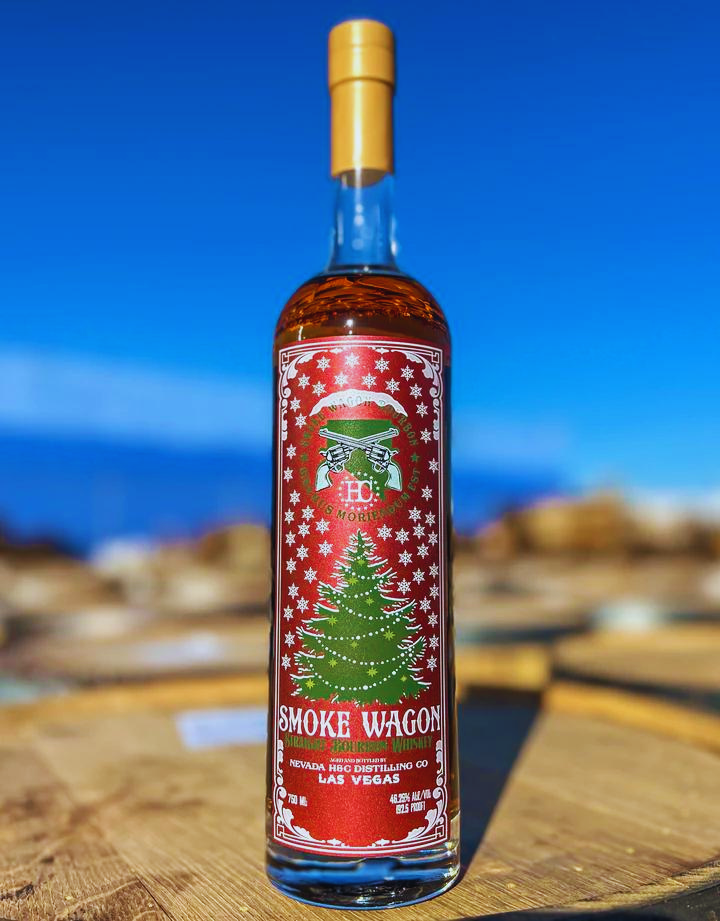 Smoke Wagon Straight Bourbon, Christmas Edition. 🎄 Mash & Grape