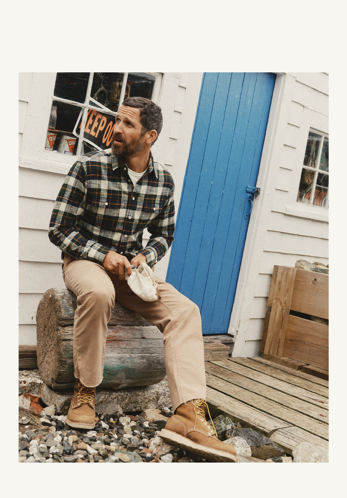 The Yosemite Shirt in Washington Plaid