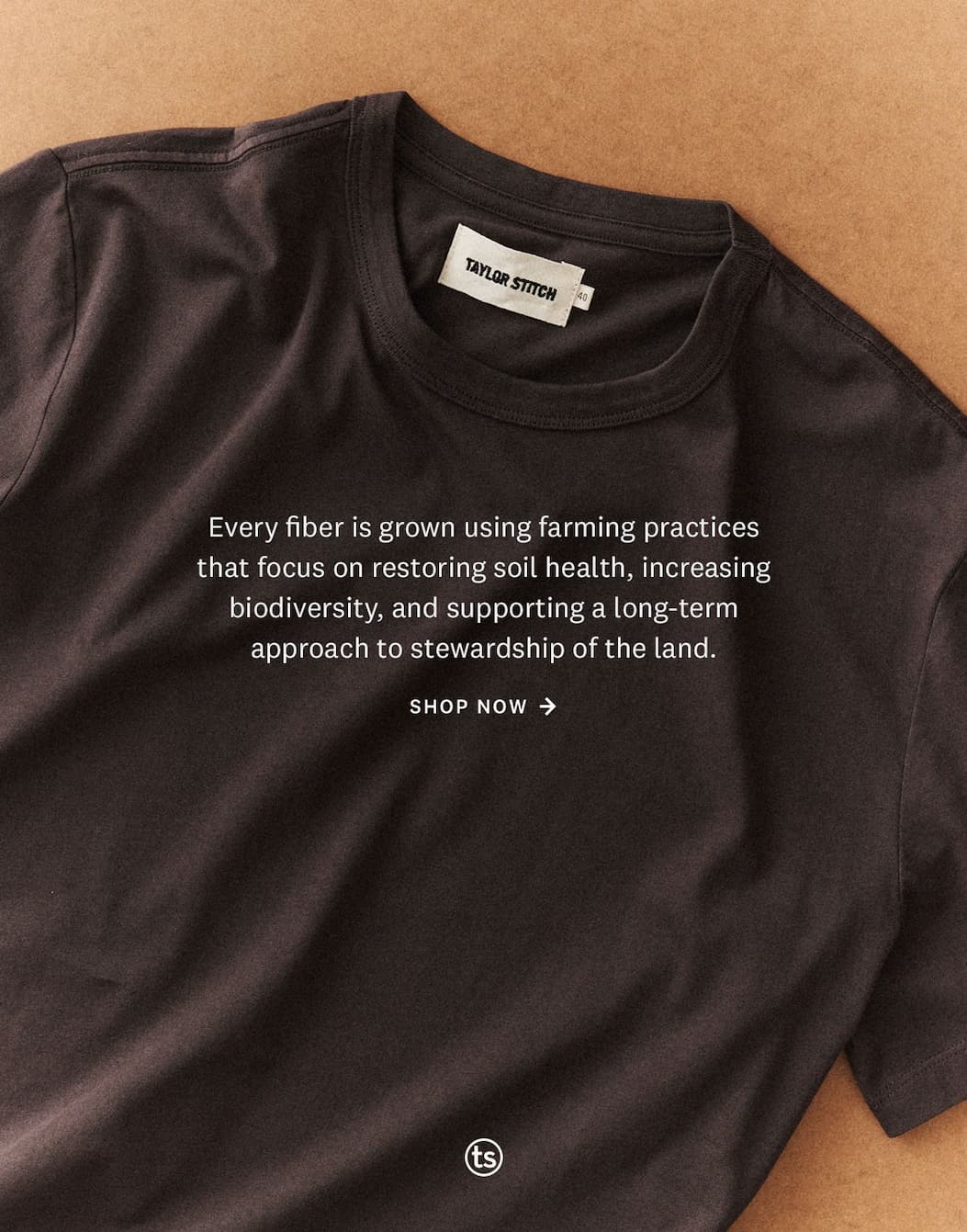 The Regenerative Cotton Tee in Soil. Every fiber is grown using farming practices that focus on restoring soil health, increasing biodiversity, and supporting a long-term approach to stewardship of the land. Shop Now. 