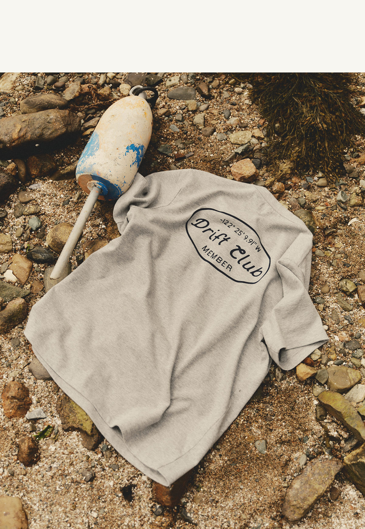 The Organic Cotton Shop Tee in Drift Club
