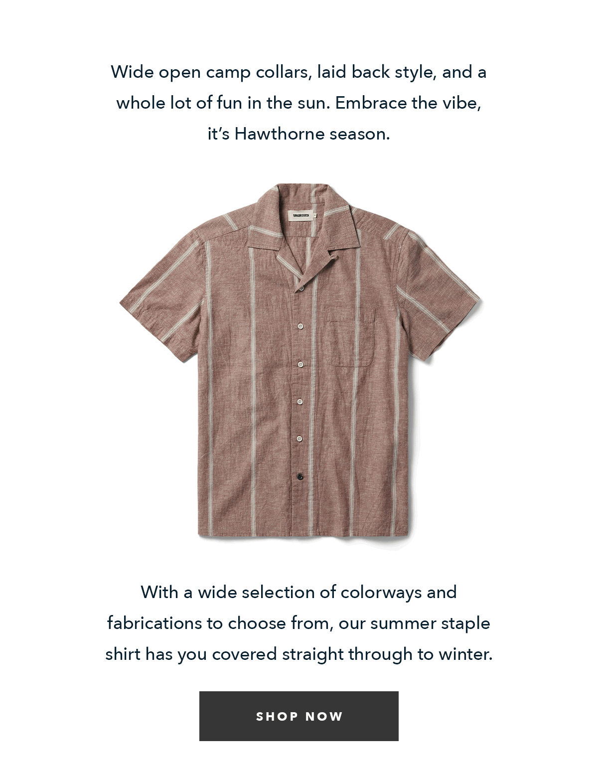 TS Summer Camp Taylor Stitch