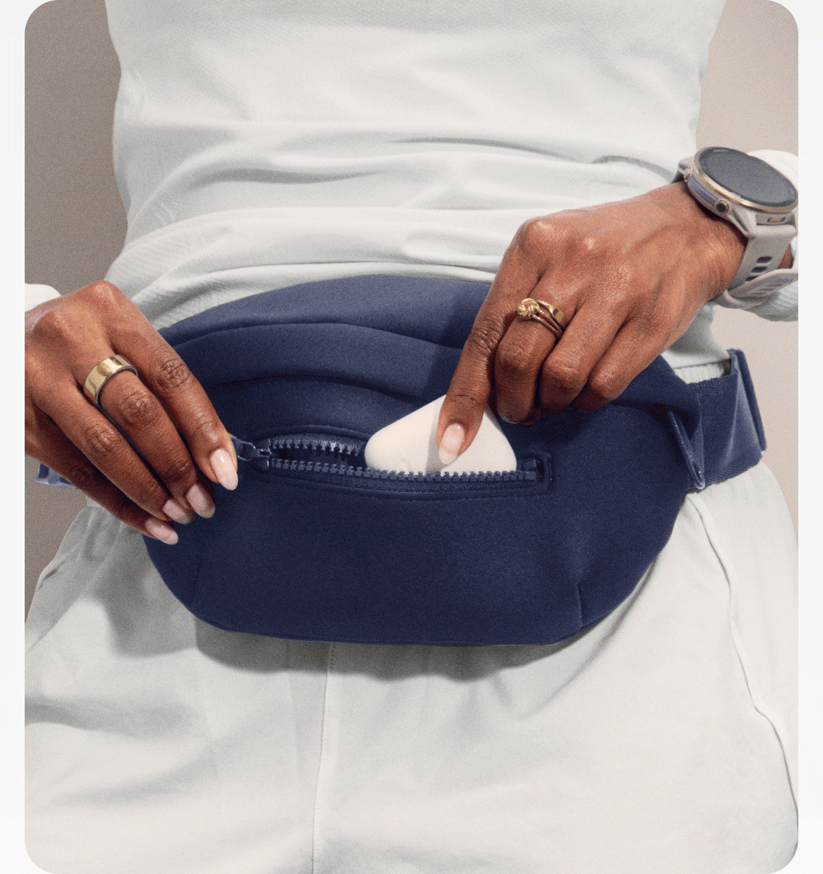 Ace Fanny Pack in Storm.