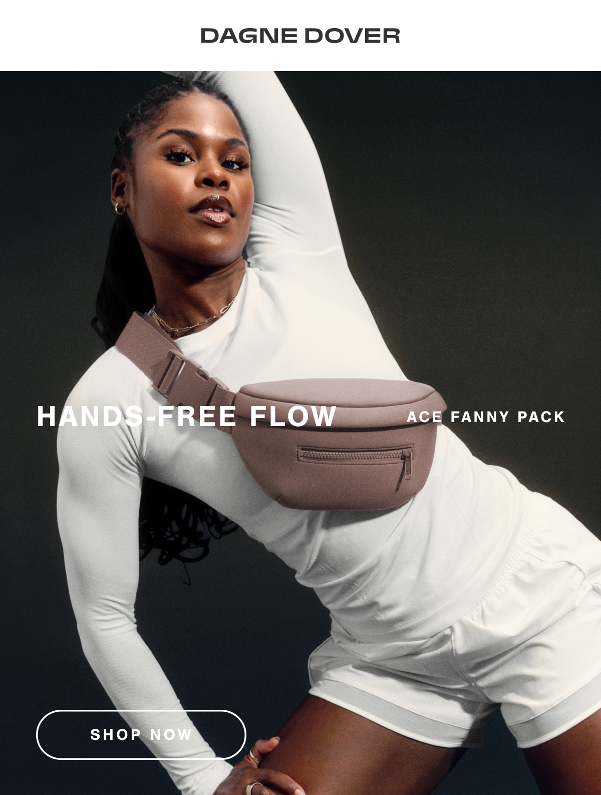 HANDS-FREE FLOW. ACE FANNY PACK.