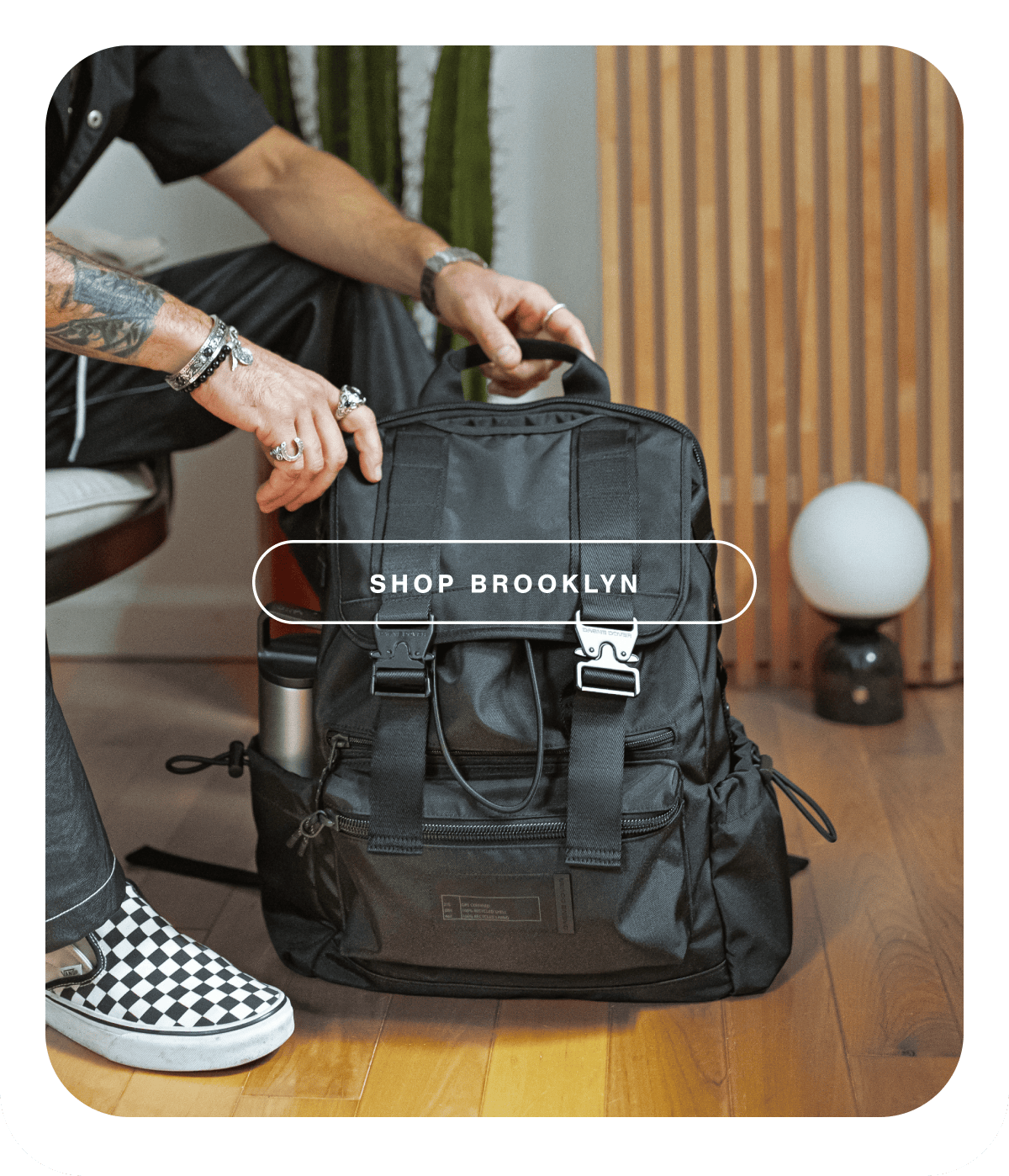 Shop Brooklyn Backpack.