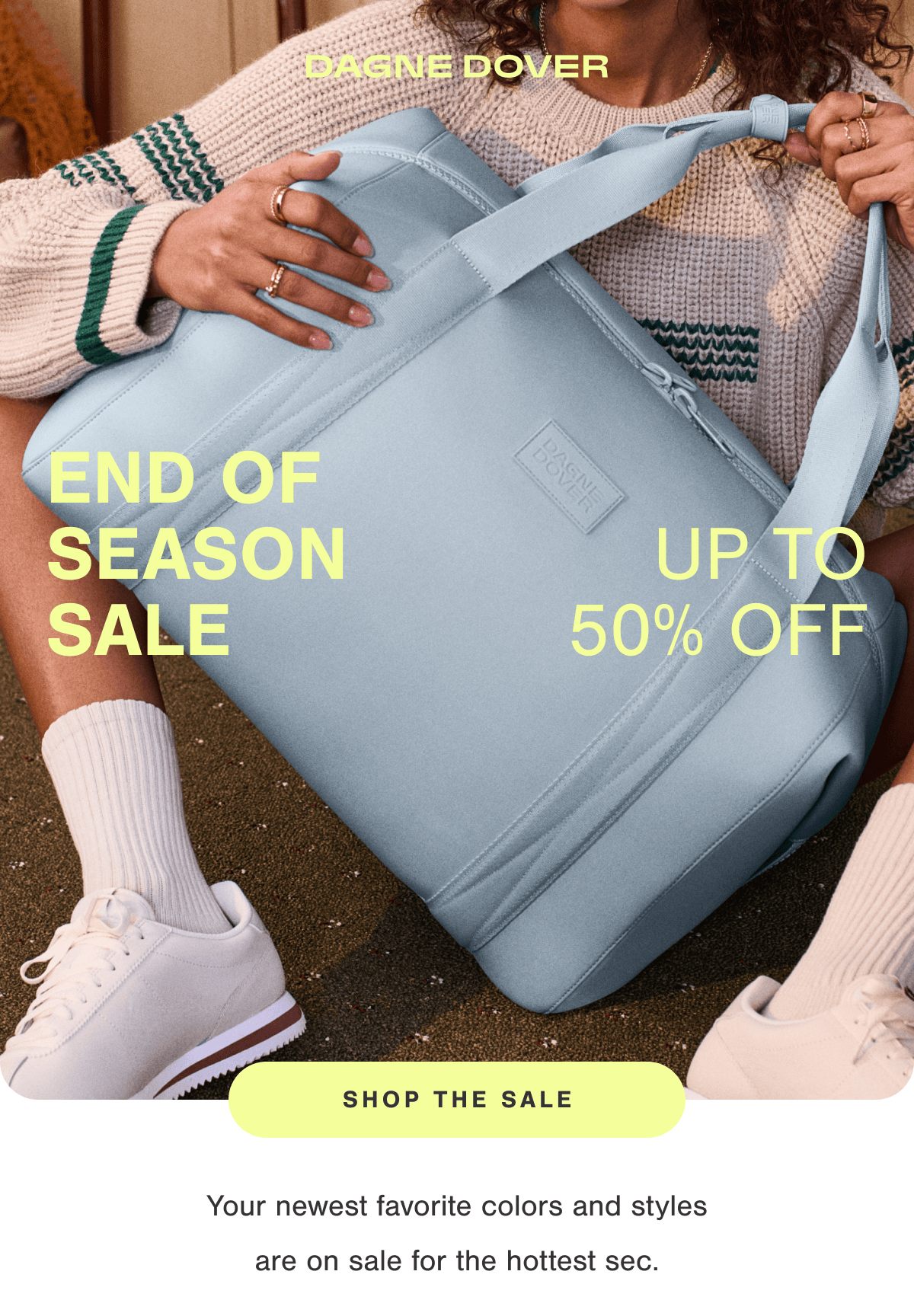 End of Season Sale. Up to 50% Off.