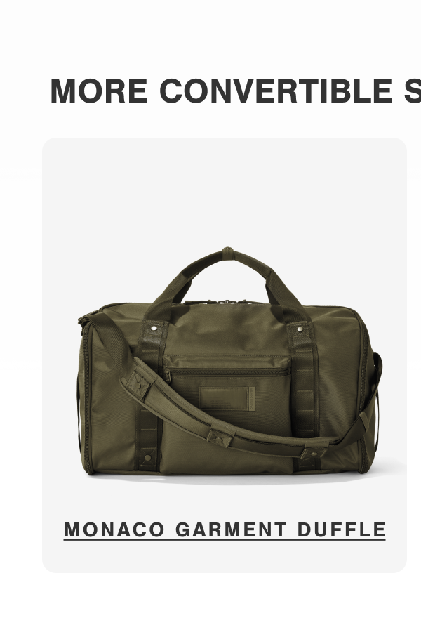 Shop Monaco Garment Duffle.